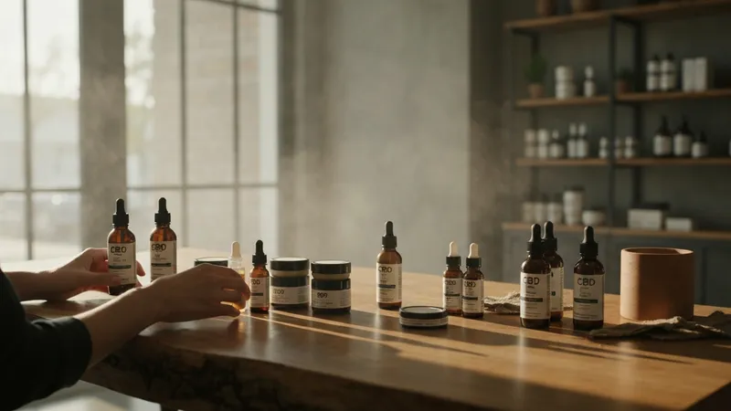 Sélection de produits CBD certifiés dans un Cbd shop de confiance